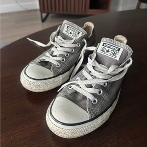 GrayConverse Women’s  Shoes in Gray and White